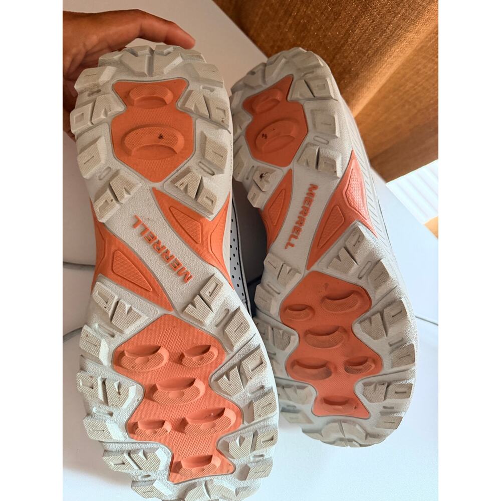Merrell Women's Moab Speed 2 size 10 euc orange gray J038878 - Picture 6 of 7